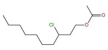 3-Chlorodecyl acetate